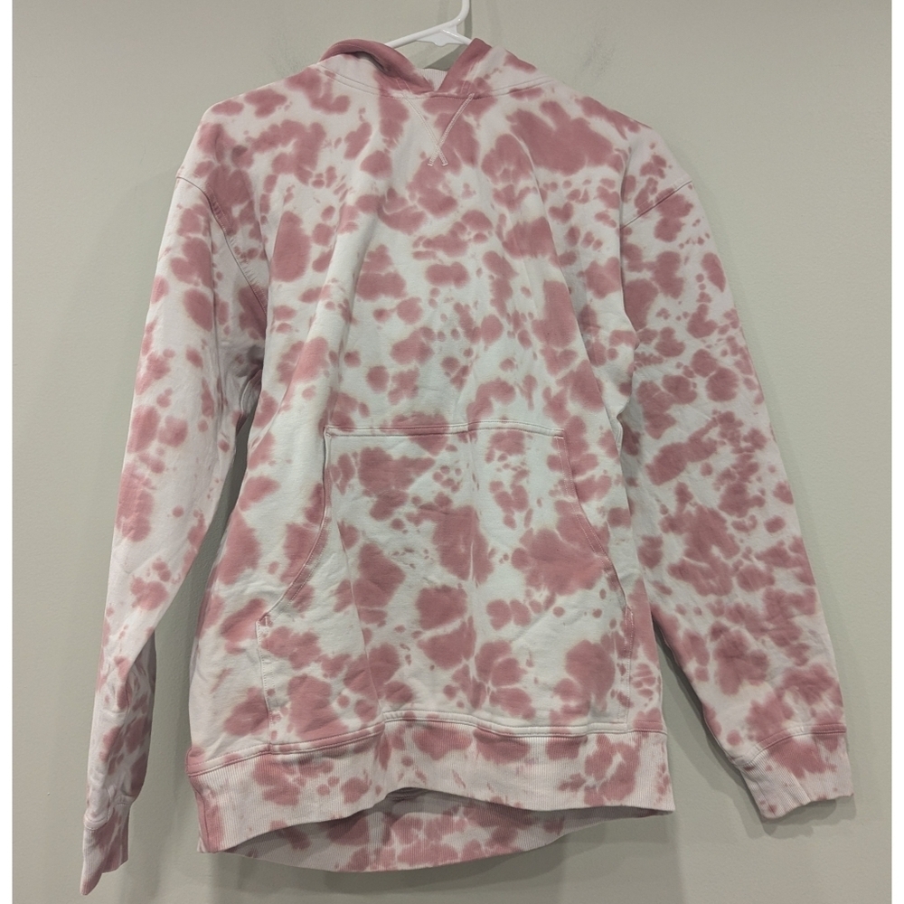 Lululemon All Yours Hoodie Tie Dye Fleece Brier Rose Sweatshirt Size 8